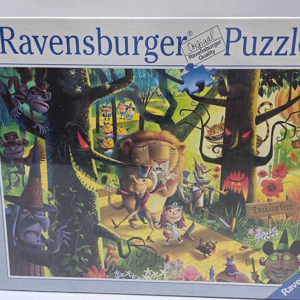 Lions Tigers Bears Oh My Ravensburger Puzzle 1000 Pieces No. 165667 Sealed